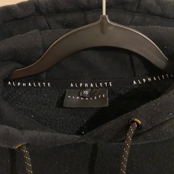 ❌SOLD❌Alphalete Proud But Never Satisfied Black Hoodie - Picture 5 of 6